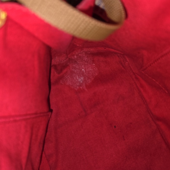 Dooney and Bourke vintage dome satchel in patent and tan leather GUC - Picture 8 of 11